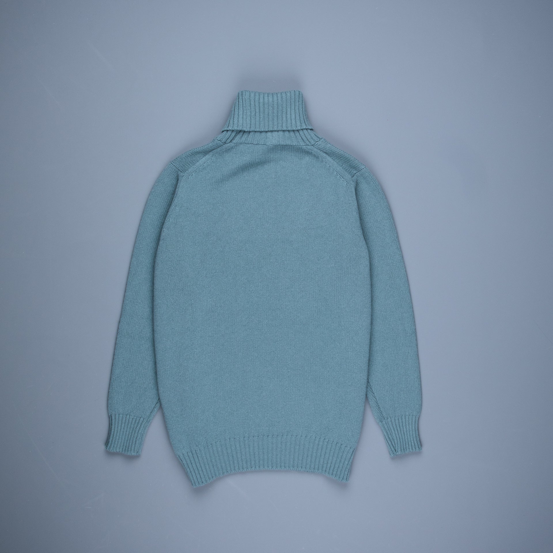 William Lockie x Frans Boone Tip Super Geelong Roll Neck Purslane