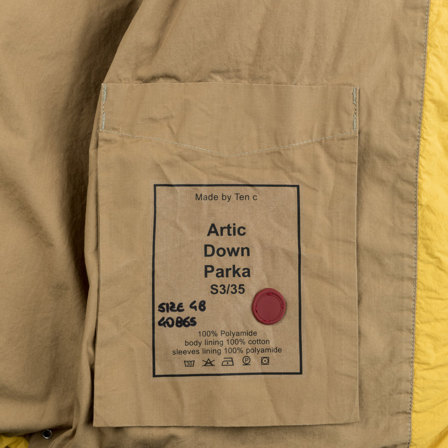 Ten C Artic Down Parka Giallo