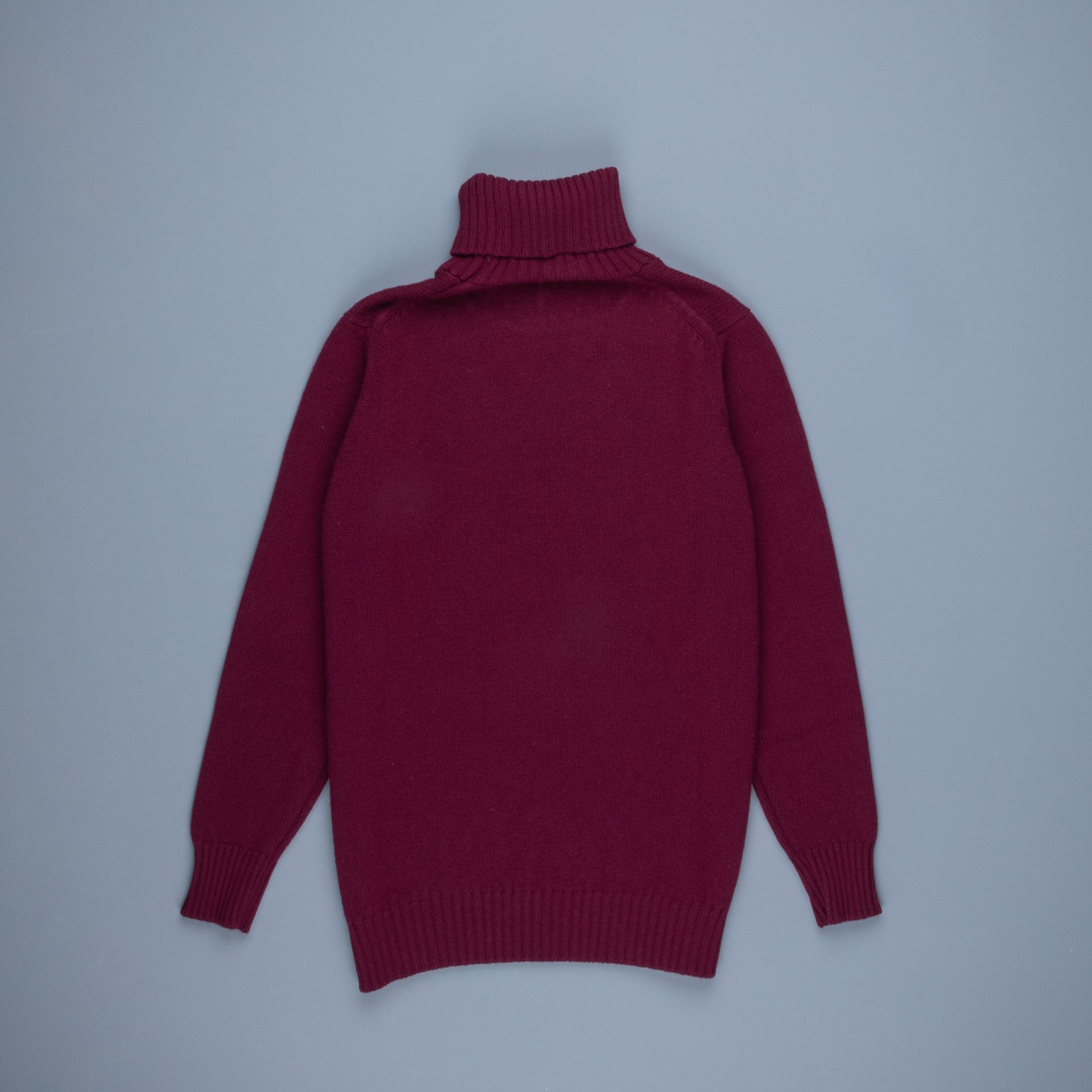 William Lockie x Frans Boone Tip Super Geelong Roll Neck Damson