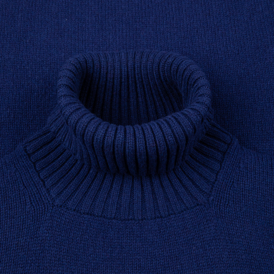 William Lockie x Frans Boone Tip Super Geelong Roll Neck American Navy