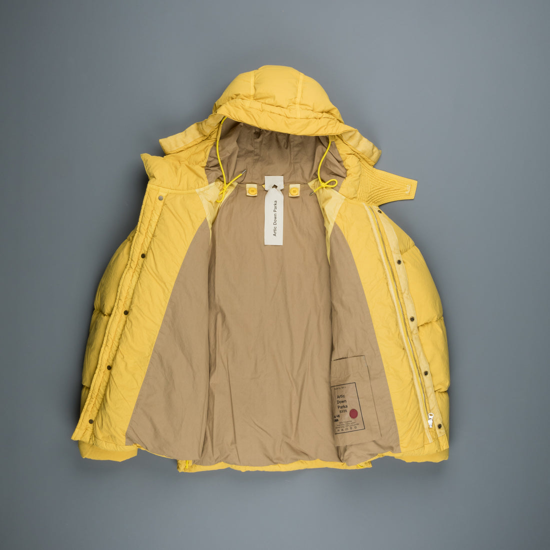 Ten C Artic Down Parka Giallo