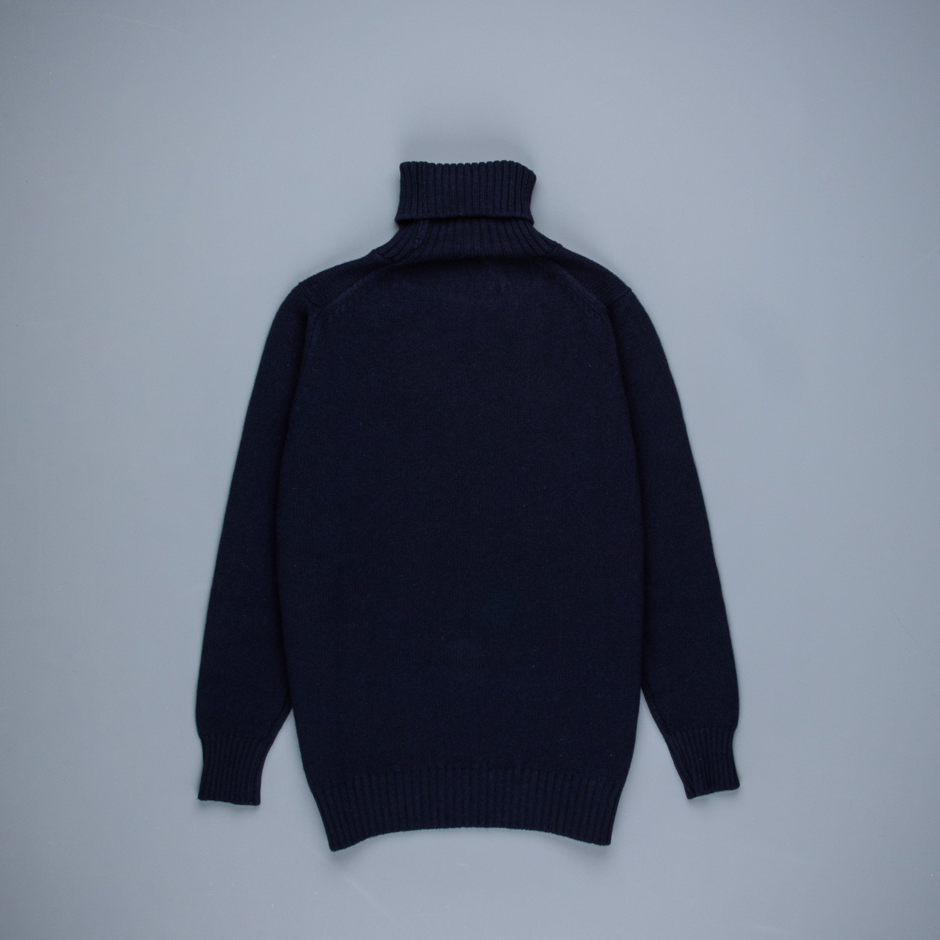 William Lockie x Frans Boone Tip Super Geelong Roll Neck Dark Navy