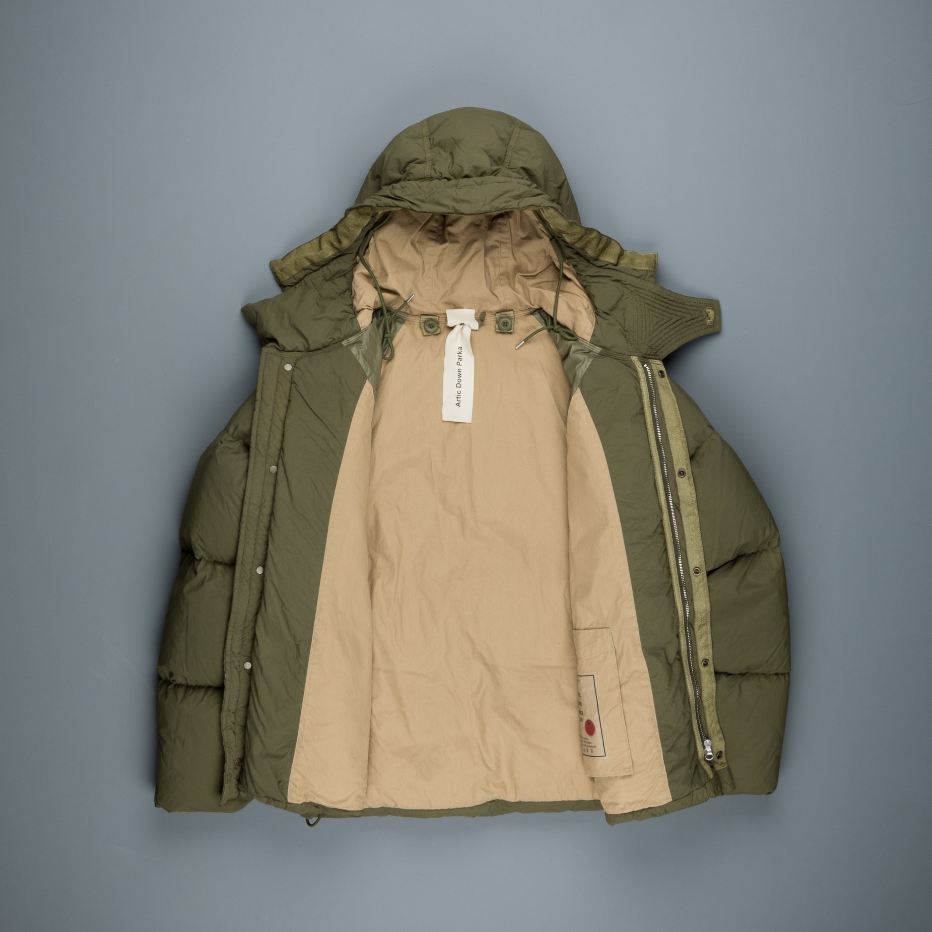 Ten C Artic Down Parka Oliva