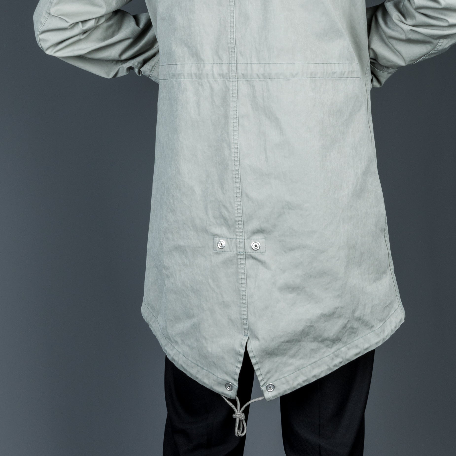 Ten C Parka Garment Dyed OJJ Salvia