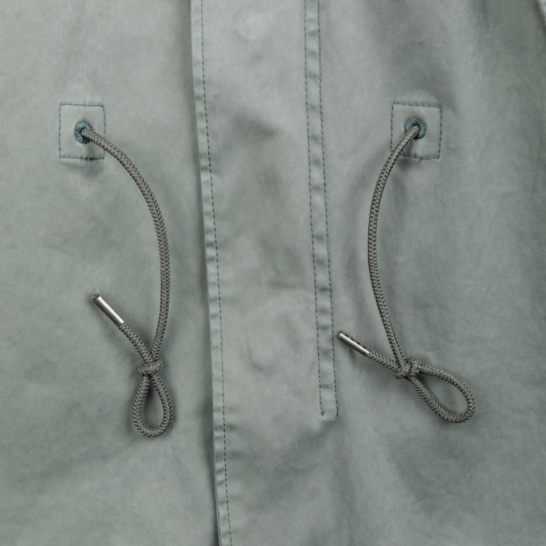 Ten C Parka Garment Dyed OJJ Salvia