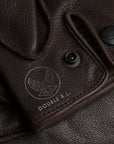 RRL Officers gloves leather brown