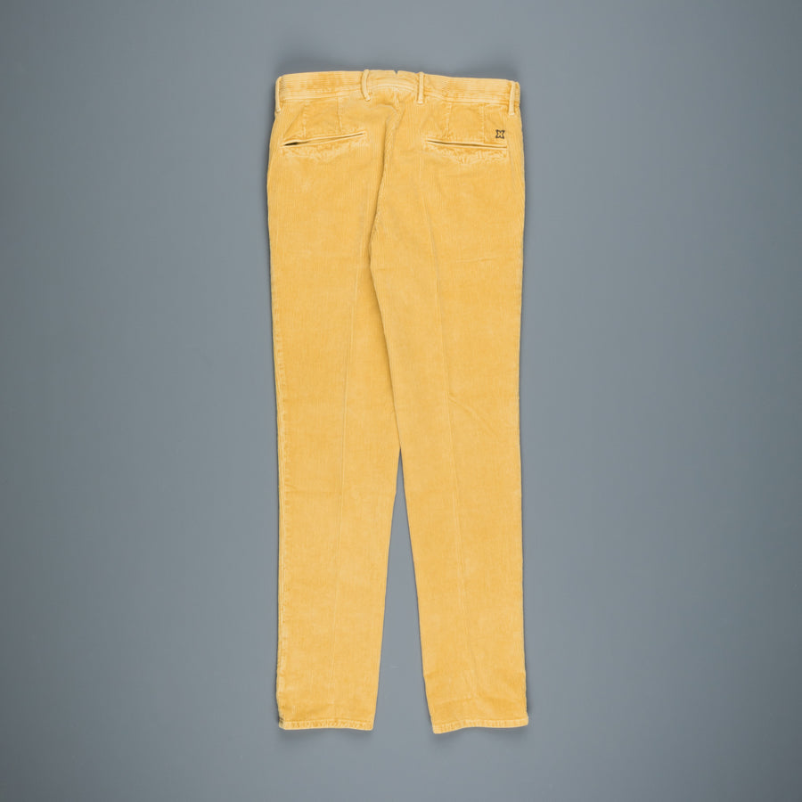 Incotex Slacks Model 100 9-Wale Corduroy Giallo Ottone