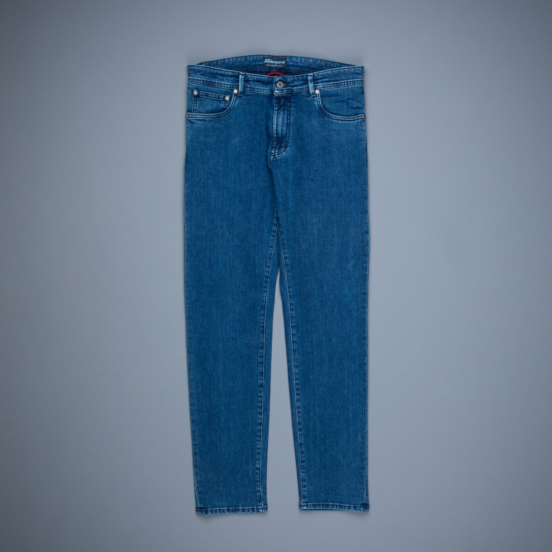 Rota Comfort 5 Pocket Jeans Medium Wash
