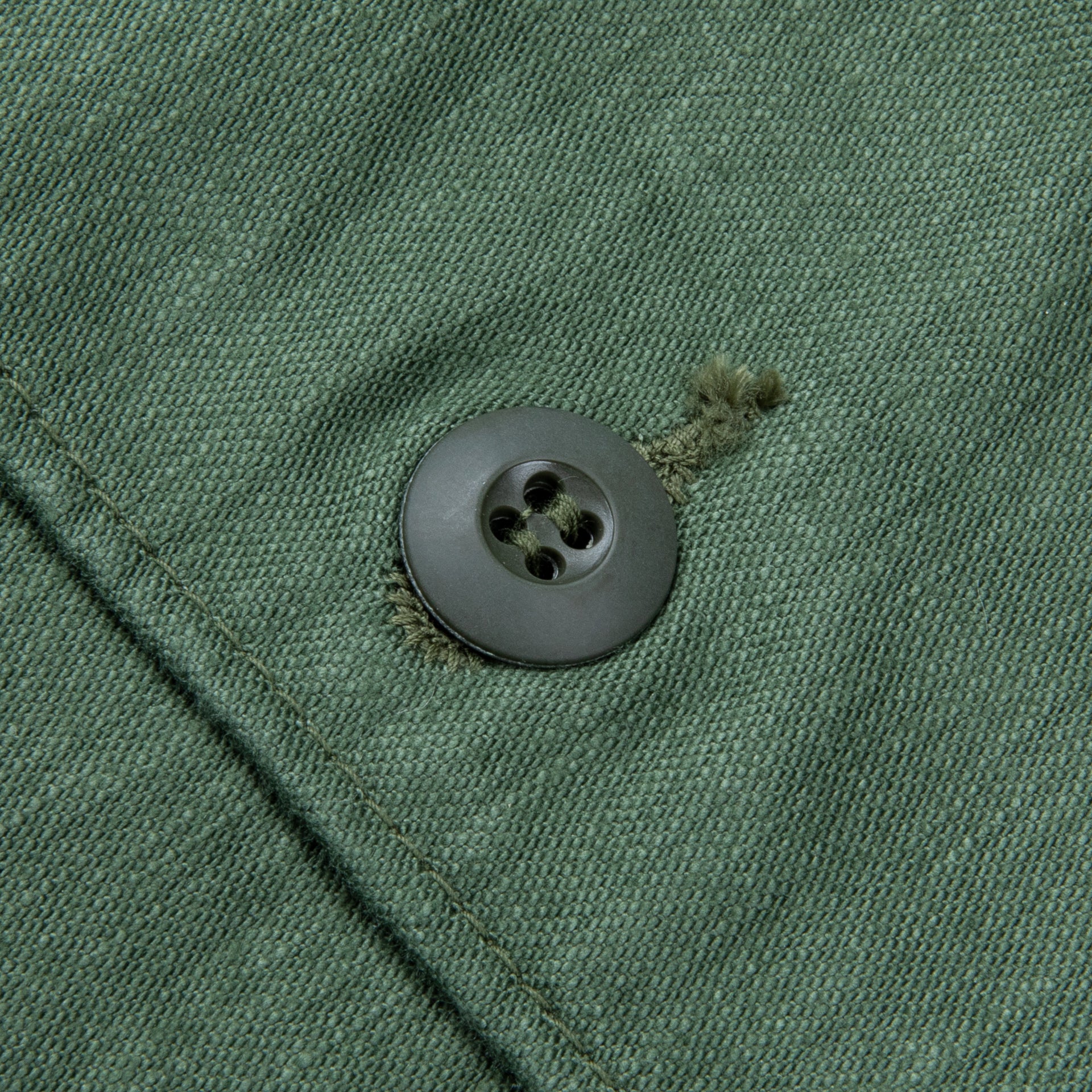 Orslow US army shirt back satin green