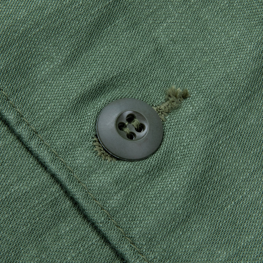 Orslow US army shirt back satin green