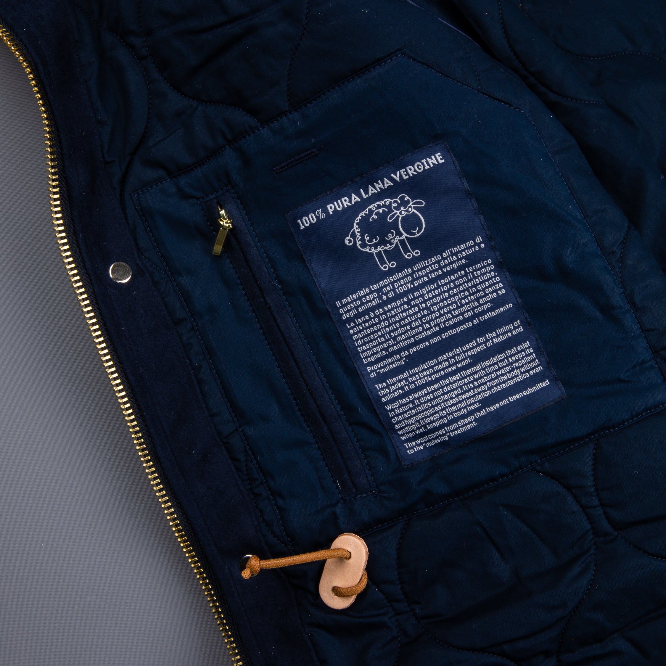 Manifattura Ceccarelli New Fisherman Parka Navy