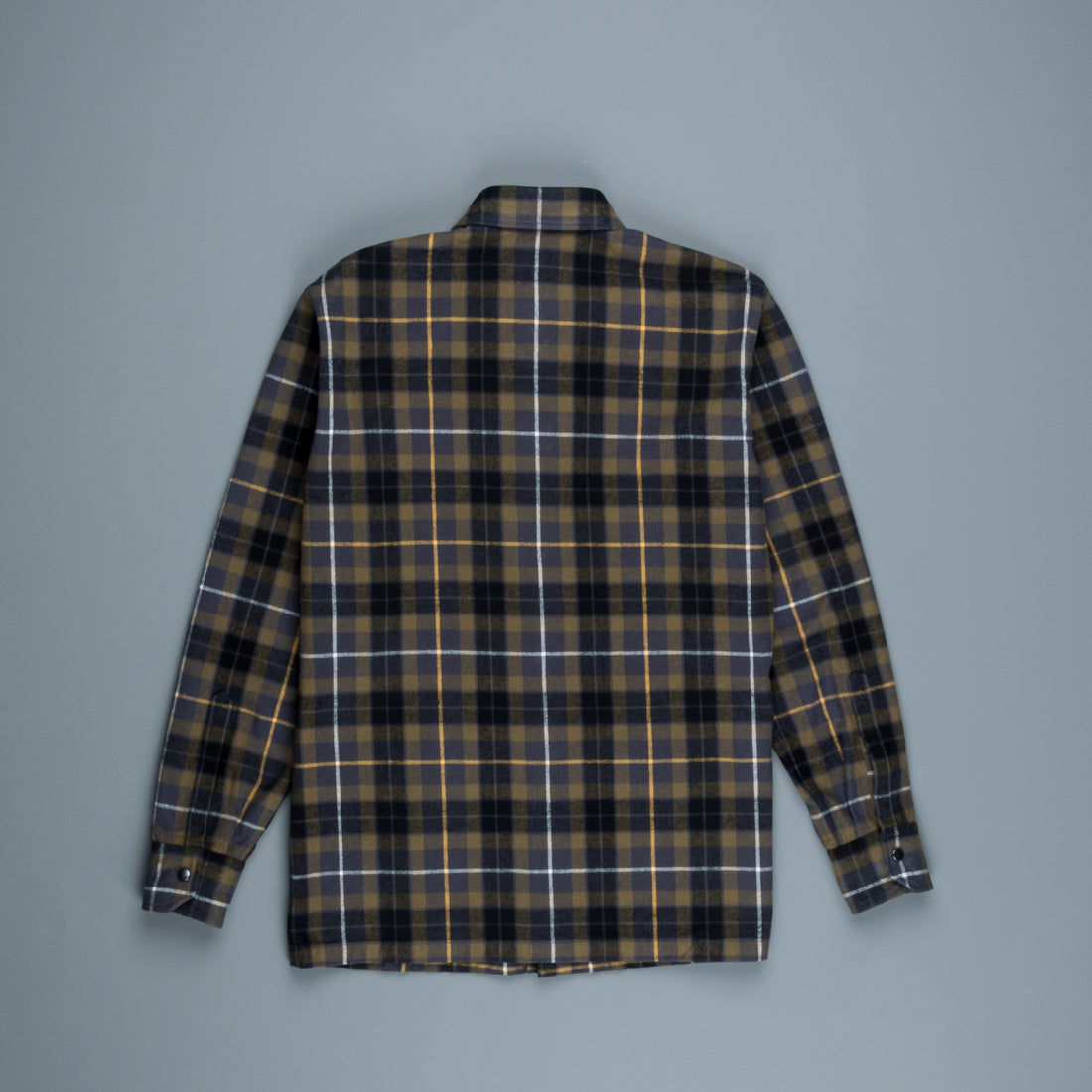Aspesi Hercules Shirt Cotton Flannel Militairy Check
