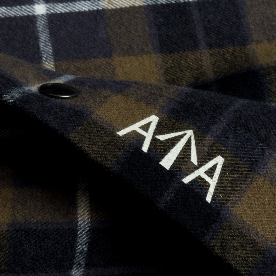 Aspesi Hercules Shirt Cotton Flannel Militairy Check