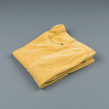 Incotex Slacks Model 100 9-Wale Corduroy Giallo Ottone