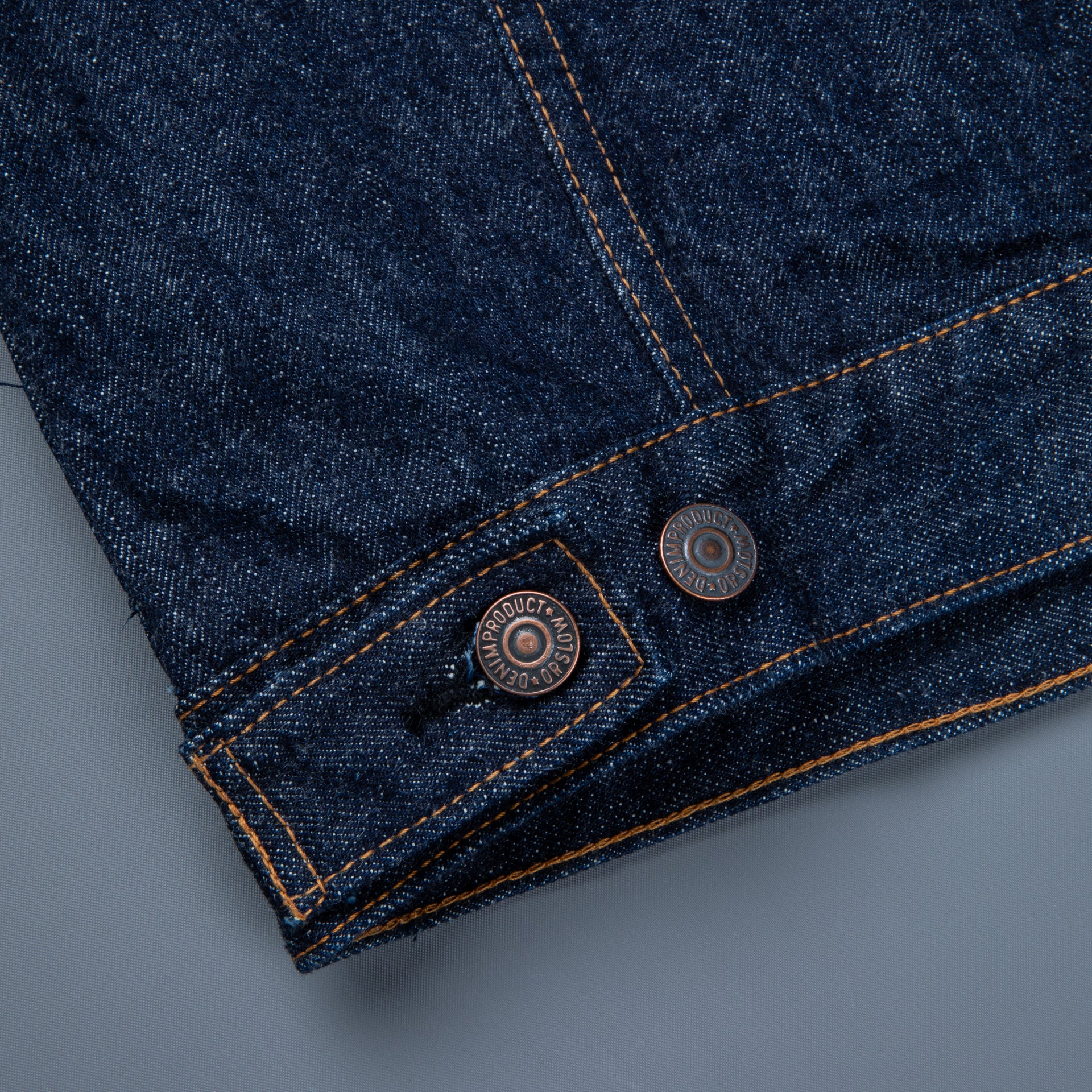 Orslow denim trucker jacket one wash