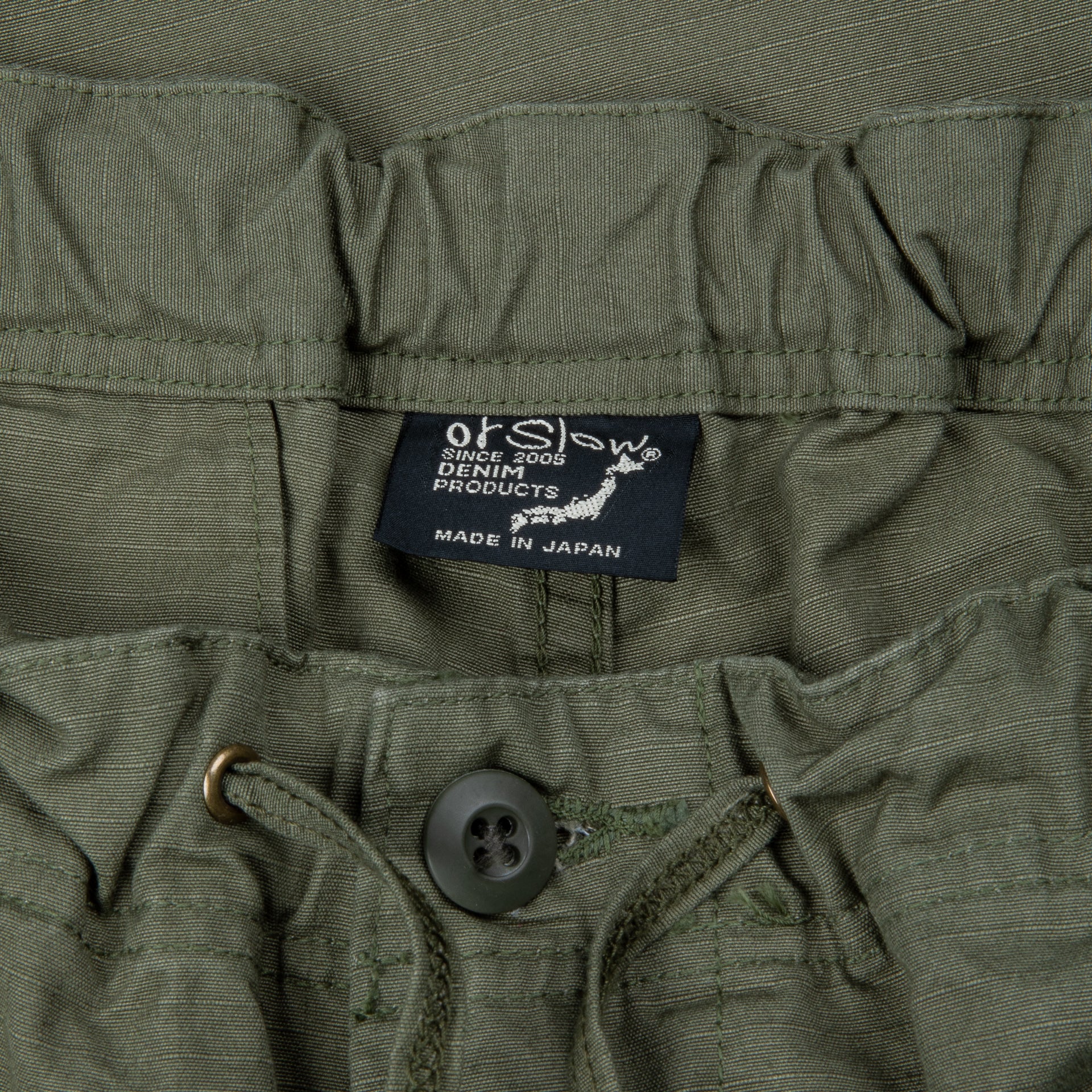 Orslow 03-1002 Unisex New Yorker pants army