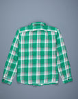 RRL Matlock Shirt Green and Grey RL 484 Check