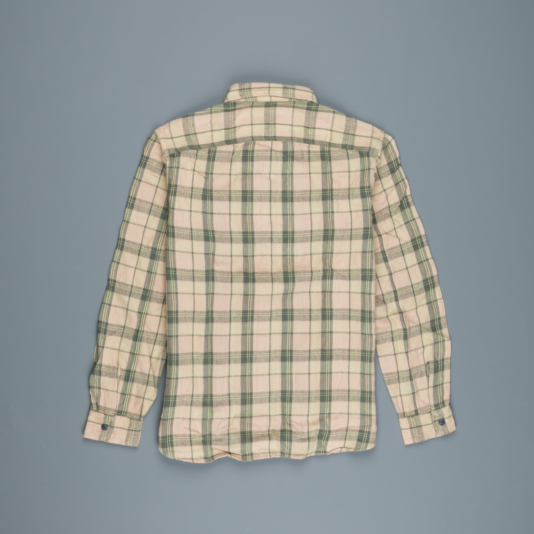 RRL Farrell Dusty Rose Flannel Shirt