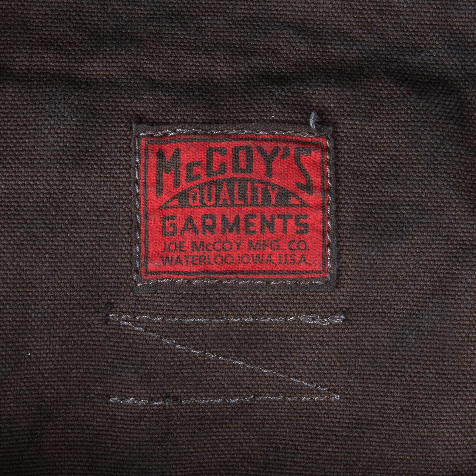 The Real McCoy´s Coal Tote Bag Chale