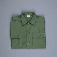 The Real McCoy´s Sateen Cotton Short Sleeve Shirt OG 107