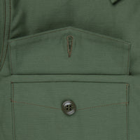 The Real McCoy´s Sateen Cotton Short Sleeve Shirt OG 107