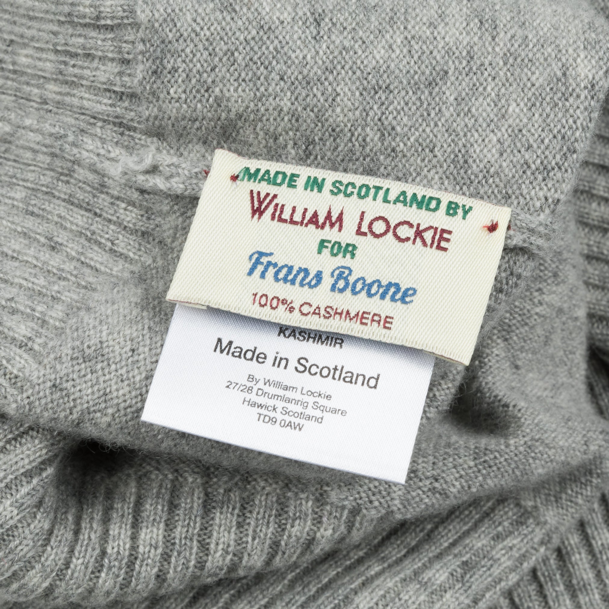 William Lockie x Frans Boone Oxton Cashmere Dolcevita Brume