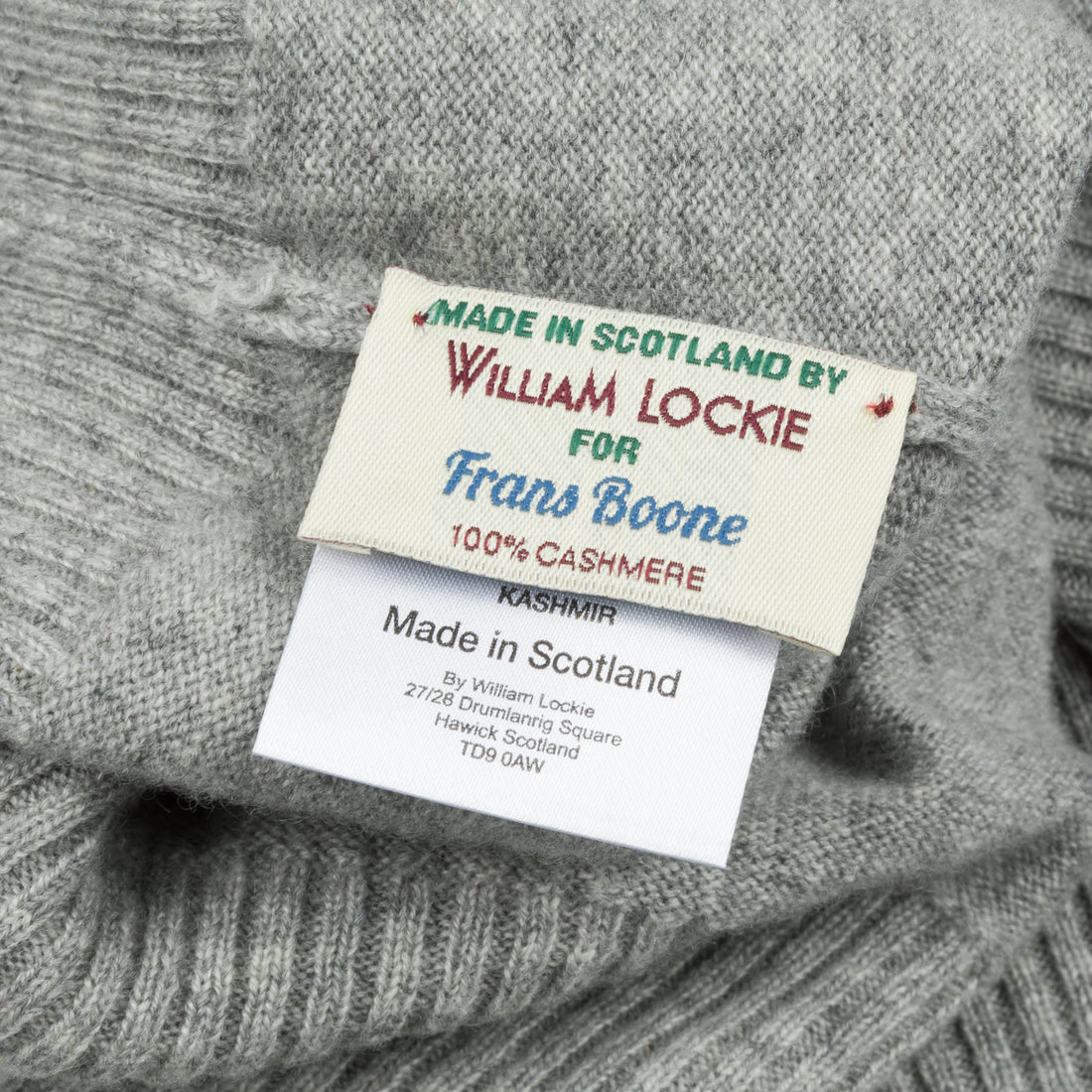 William Lockie x Frans Boone Oxton Cashmere Dolcevita Brume
