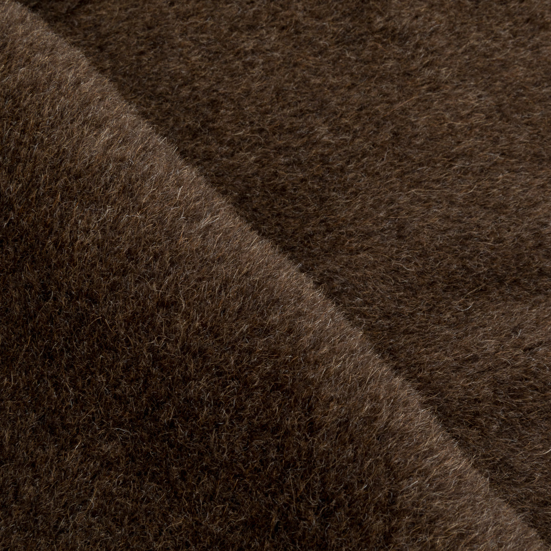 The Real McCoy's Pile Lined Alpaca Vest Olive Plain