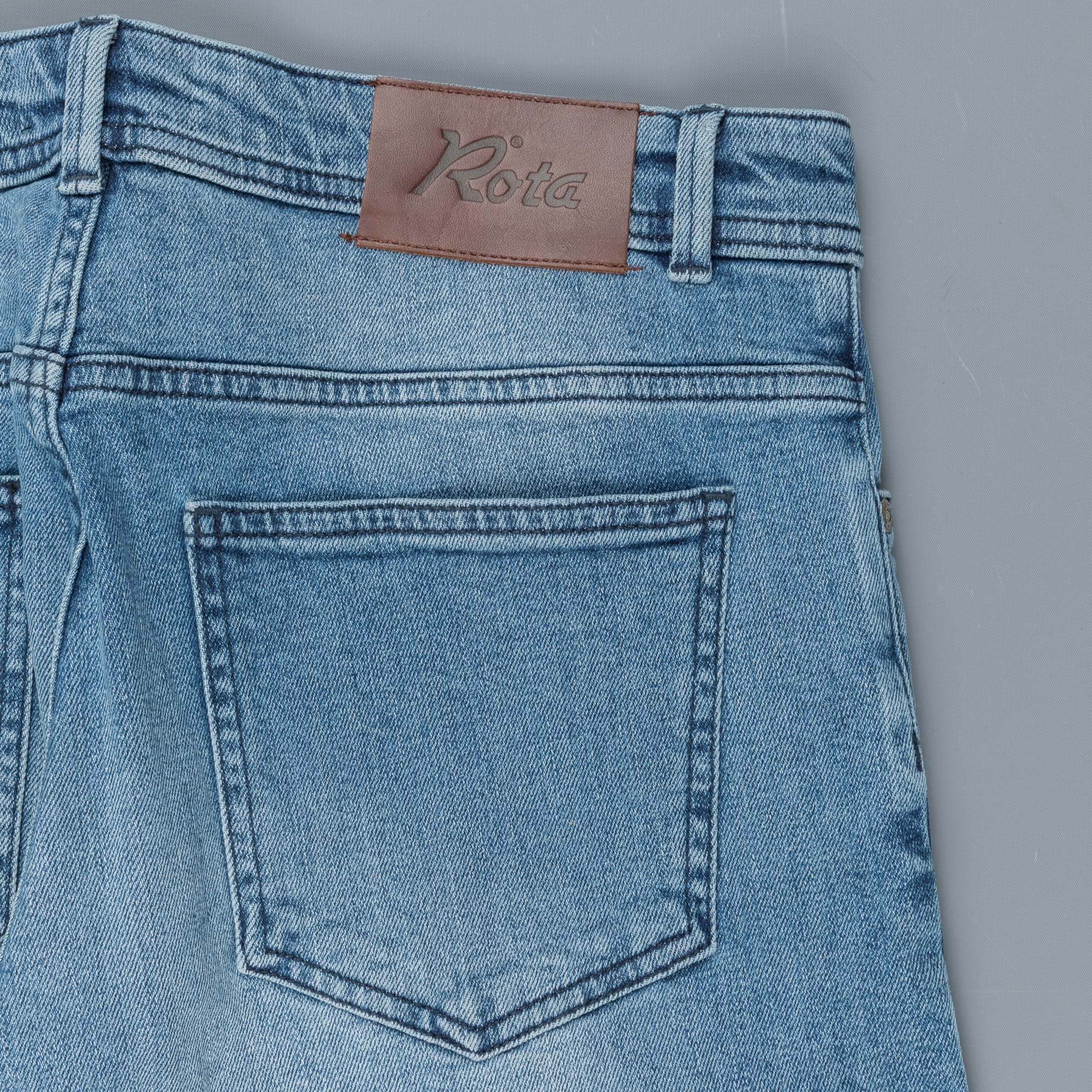 Rota comfort 5 pocket jeans sun bleach