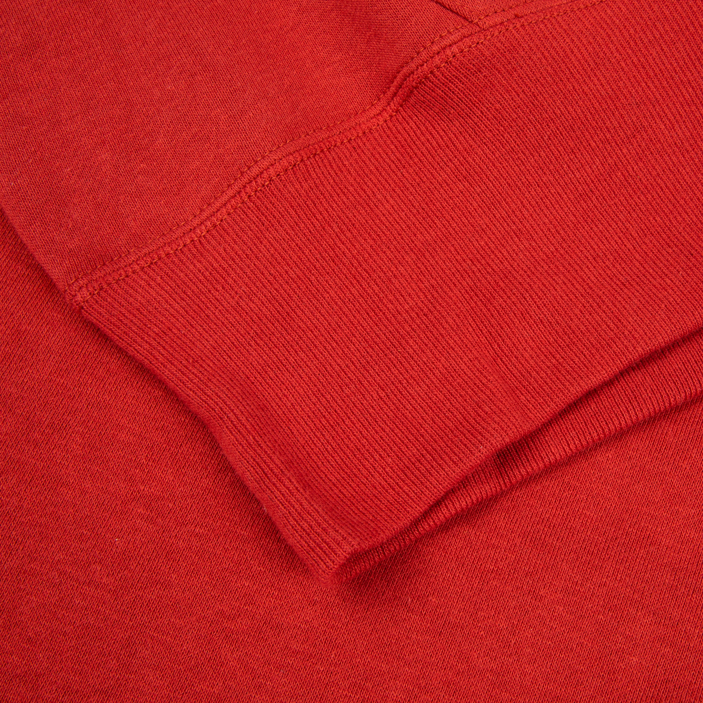 The Real McCoy&#39;s 10 Oz Loopwheel Parka Cherry