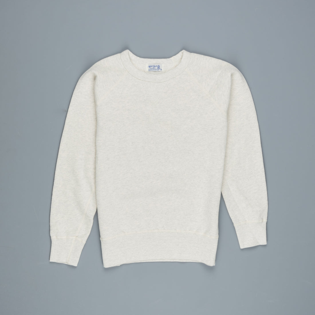 Velva Sheen 10oz Raglan "WV" Sweat Oatmeal