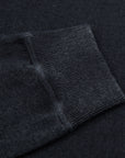 Drumohr Cashmere Sweater Frost Charcoal