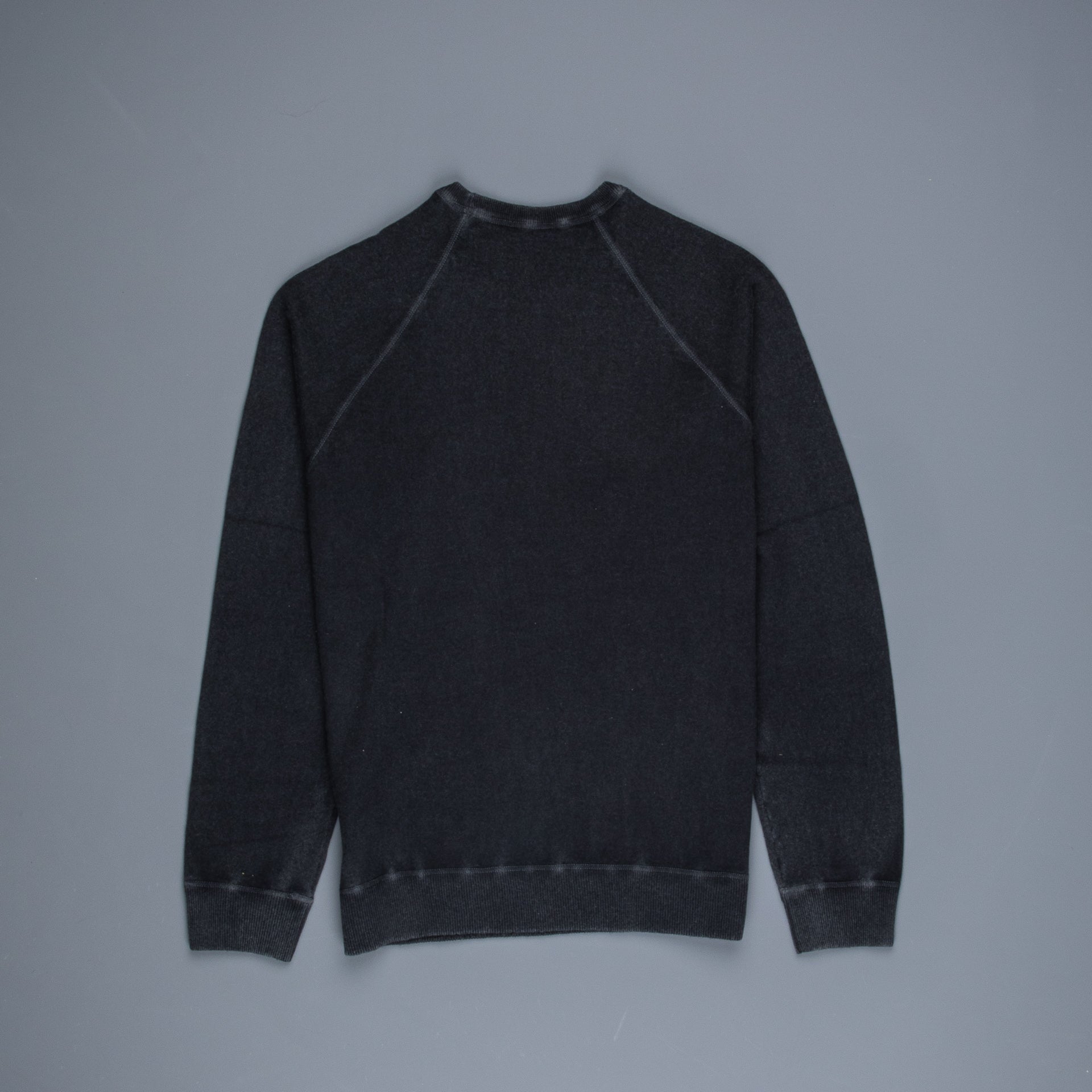 Drumohr Cashmere Sweater Frost Charcoal