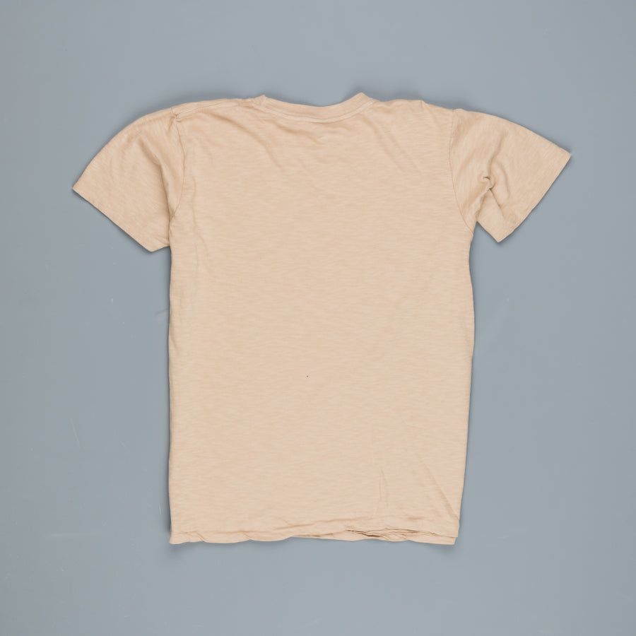 Velva Sheen Roll Tee in Latte