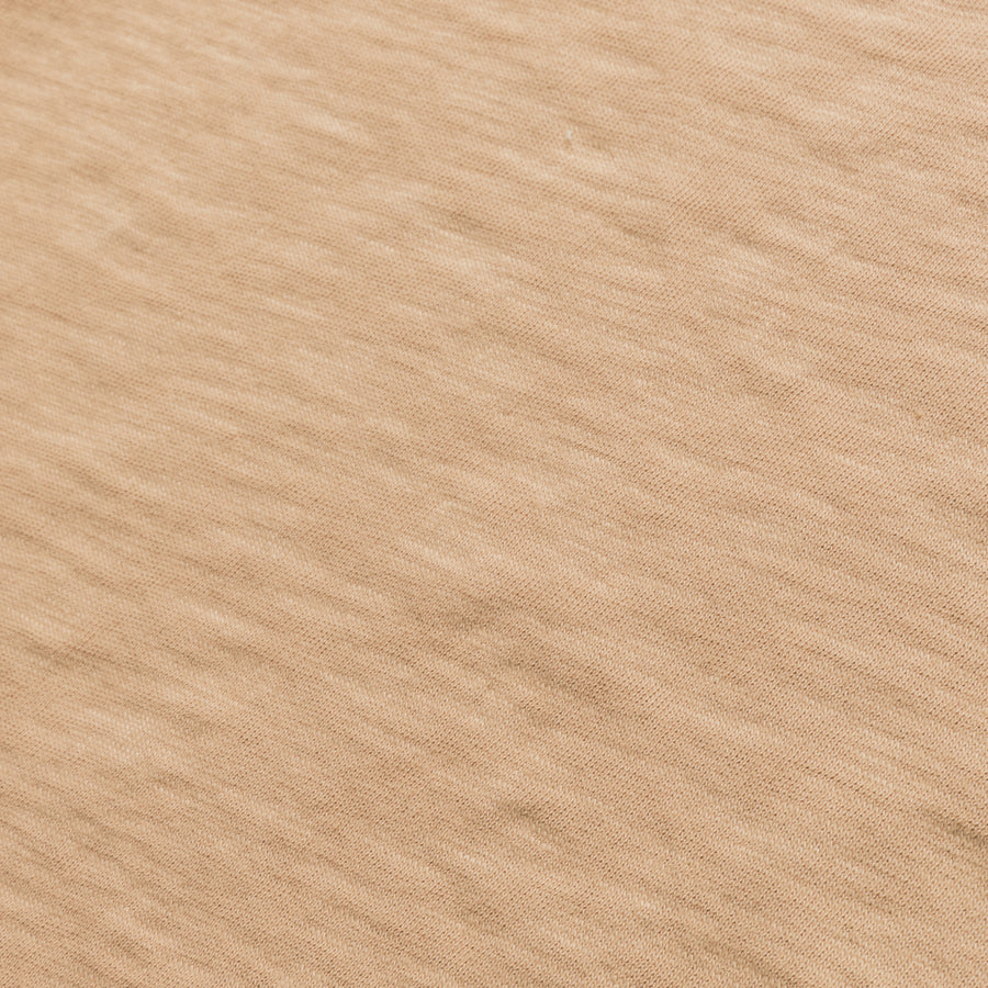 Velva Sheen Roll Tee in Latte