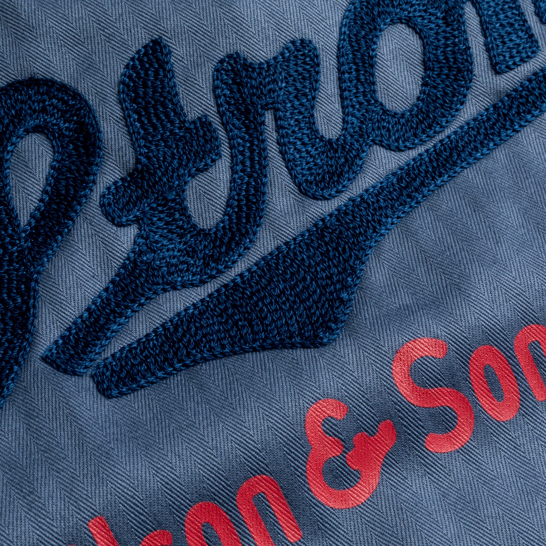 The Real McCoy&#39;s 8HU HBT Workshirt SS Stroh&#39;s Ink Blu