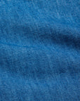 Finamore Gaeta shirt Sergio collar uneven yarn chambray