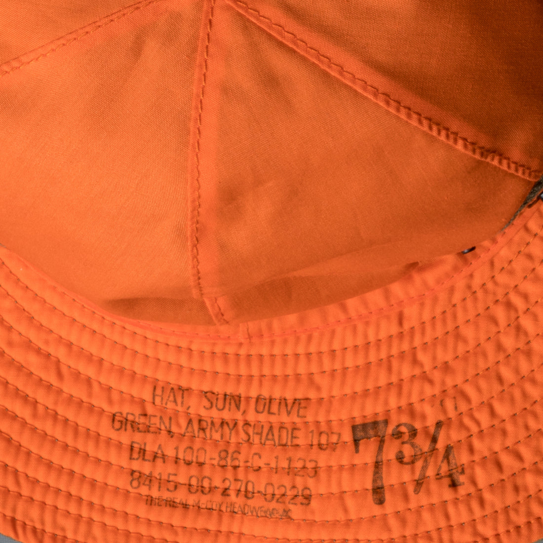 The Real McCoy's Hat Reversible Sun Green