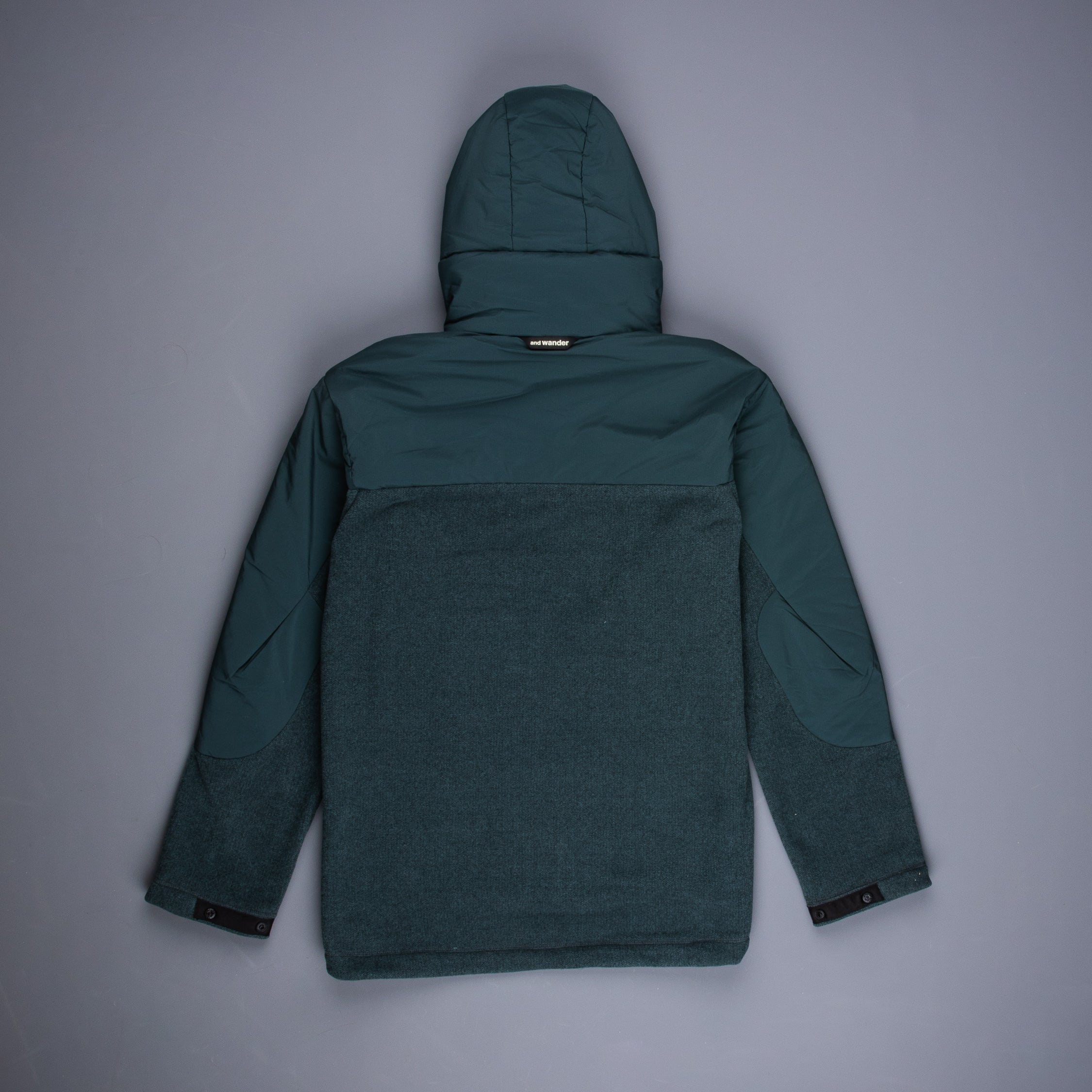 And Wander Top Fleece Jacket Green