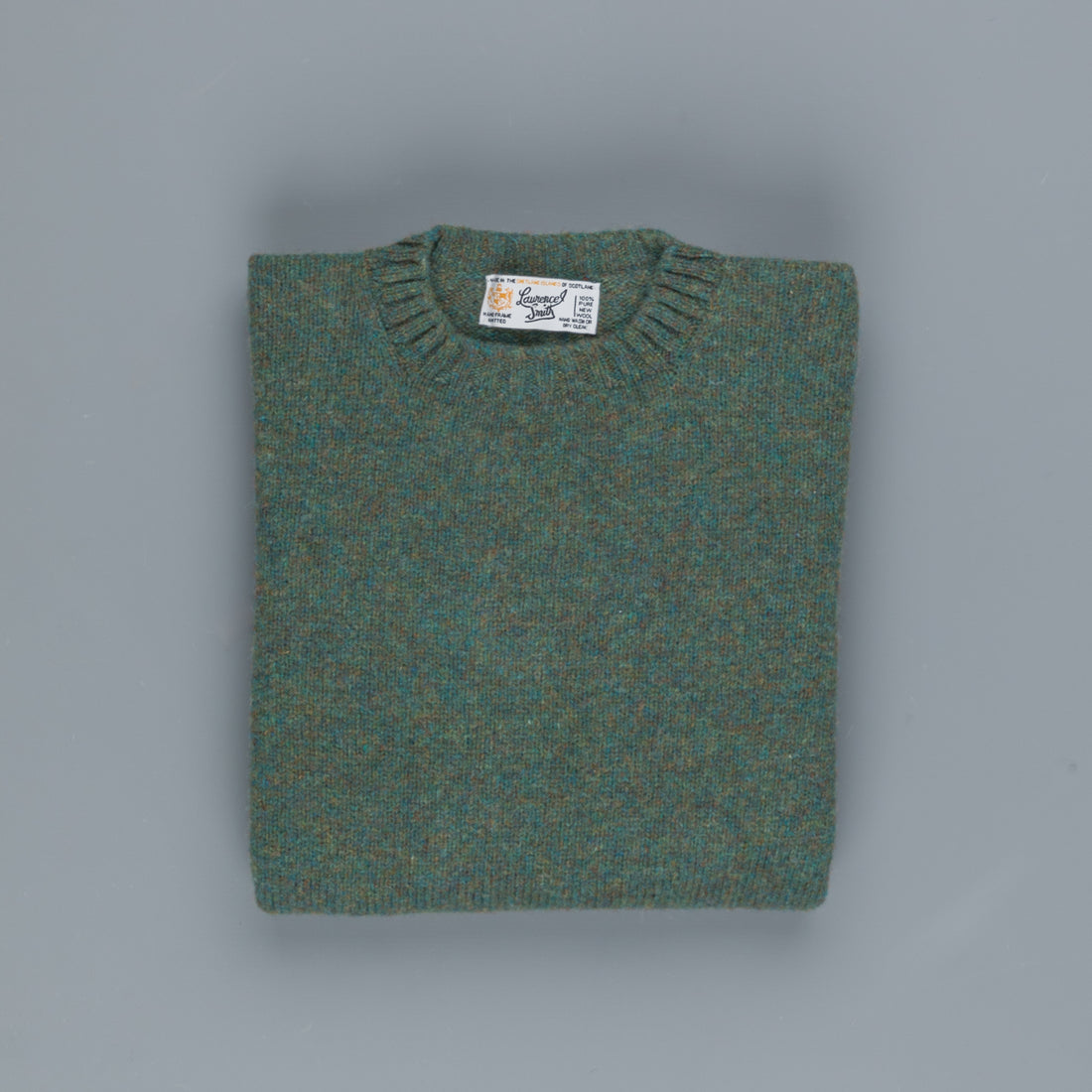 Laurence J. Smith  Super soft Seamless Crew Neck Pullover Jade