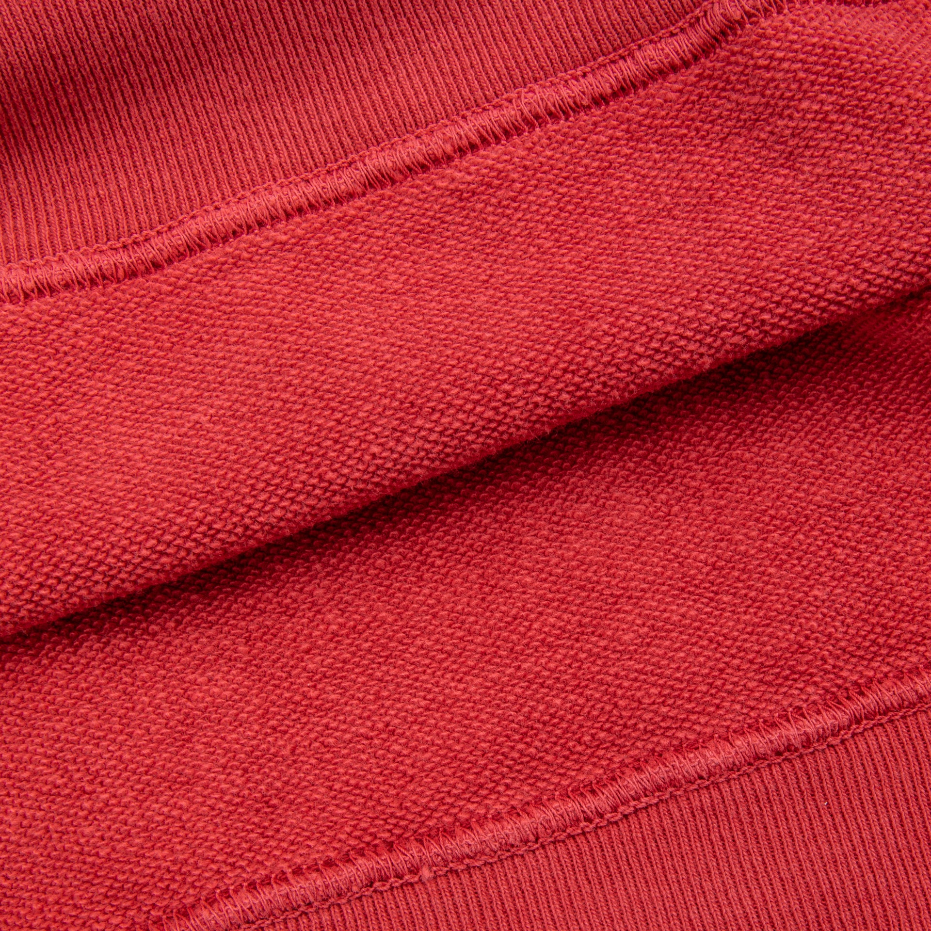 Remi Relief Special Finish Fleece Crew neck sweater Bright Red