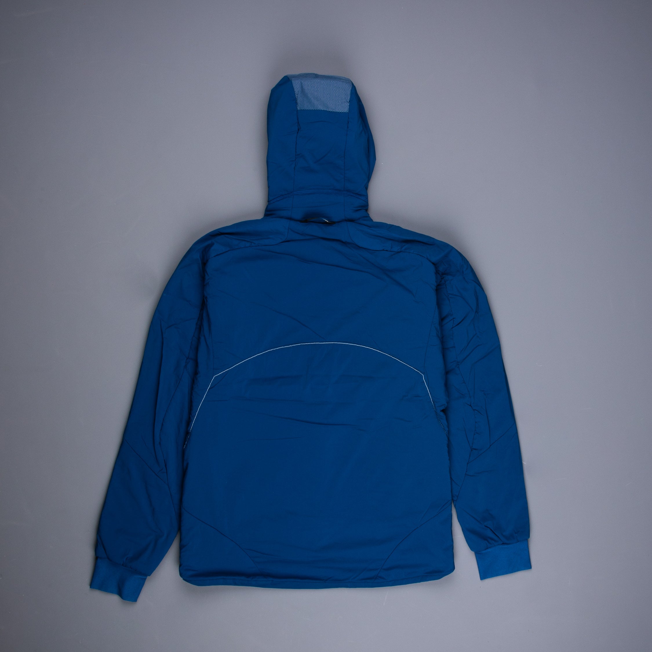 And Wander Alpha Air Hoodie Blue