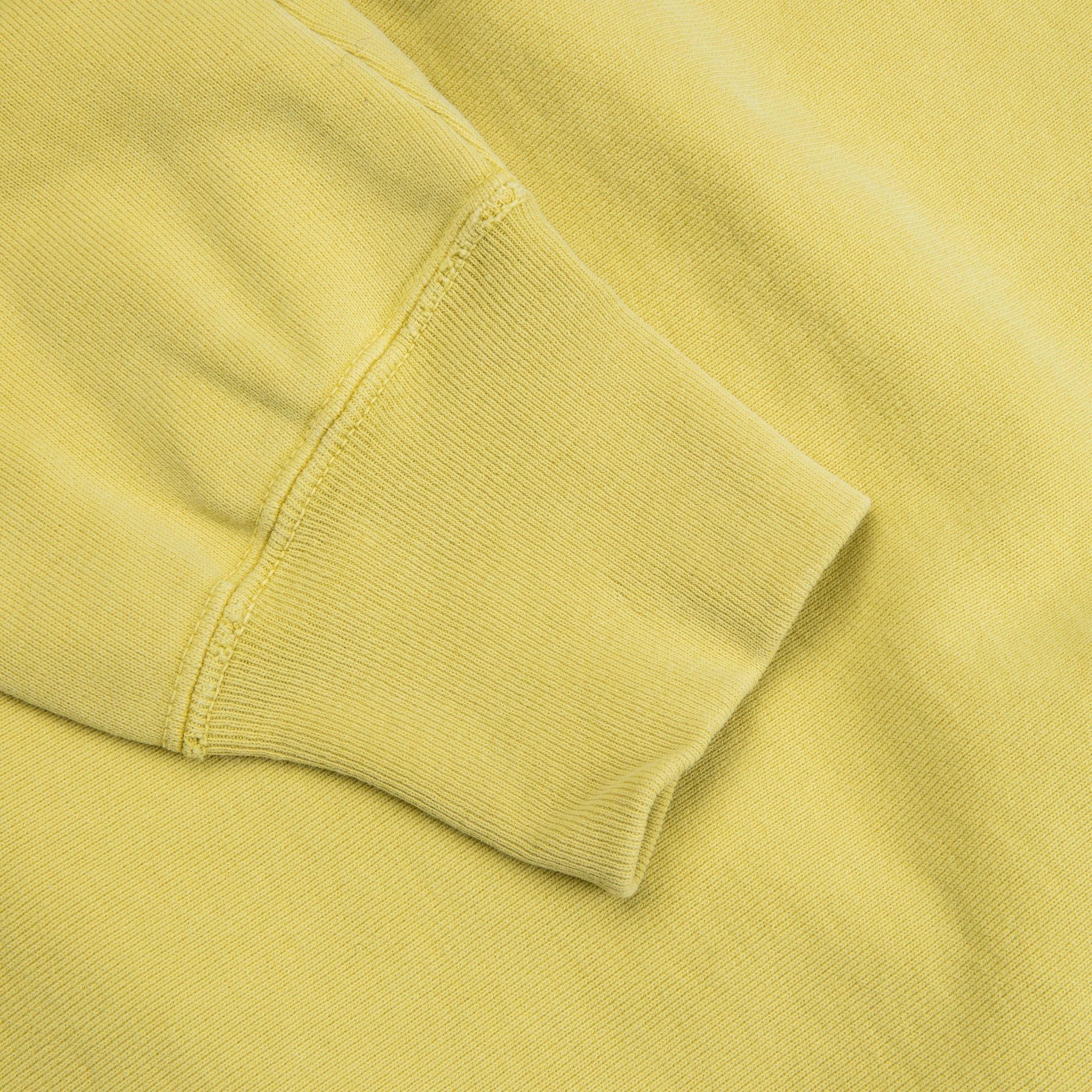 Remi Relief Special Finish Fleece Crew neck sweater yellow
