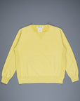 Remi Relief Special Finish Fleece Crew neck sweater yellow