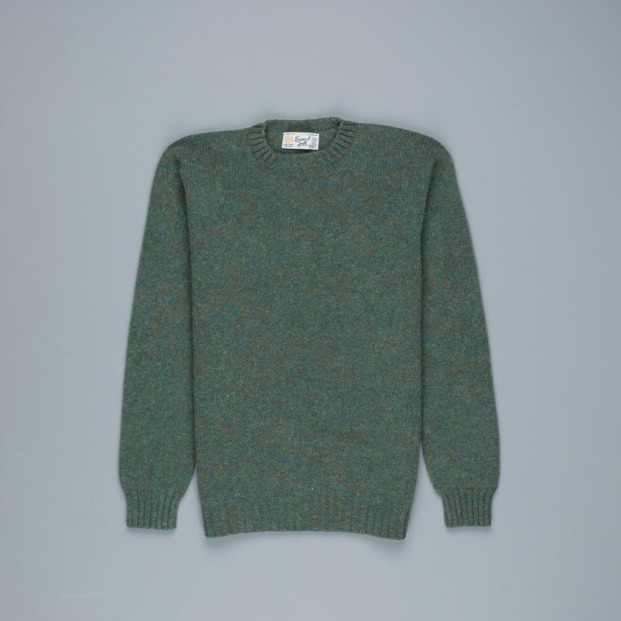 Laurence J. Smith  Super soft Seamless Crew Neck Pullover Jade