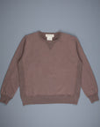 Remi Relief Special Finish Fleece Crew neck sweater Brown