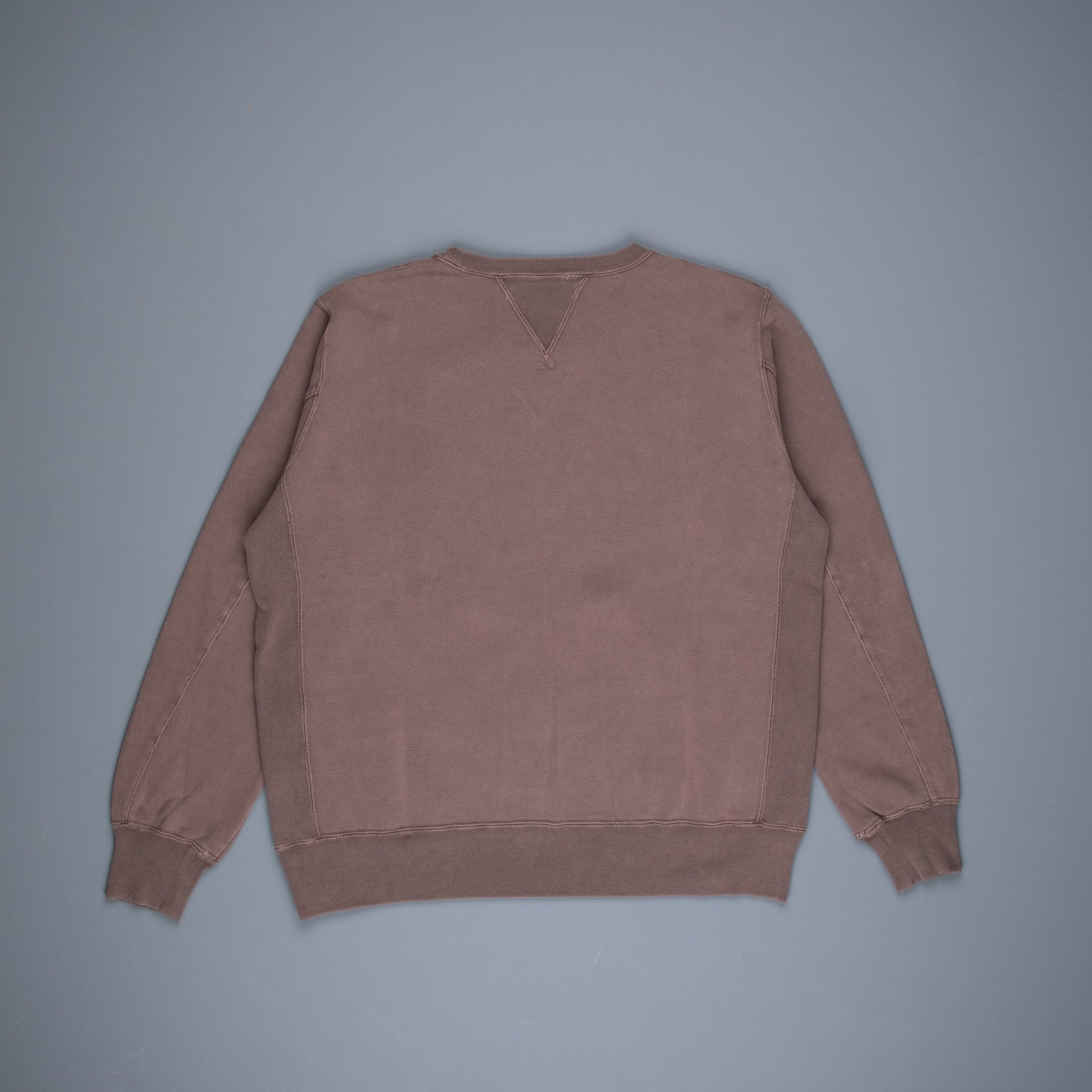 Remi Relief Special Finish Fleece Crew neck sweater Brown