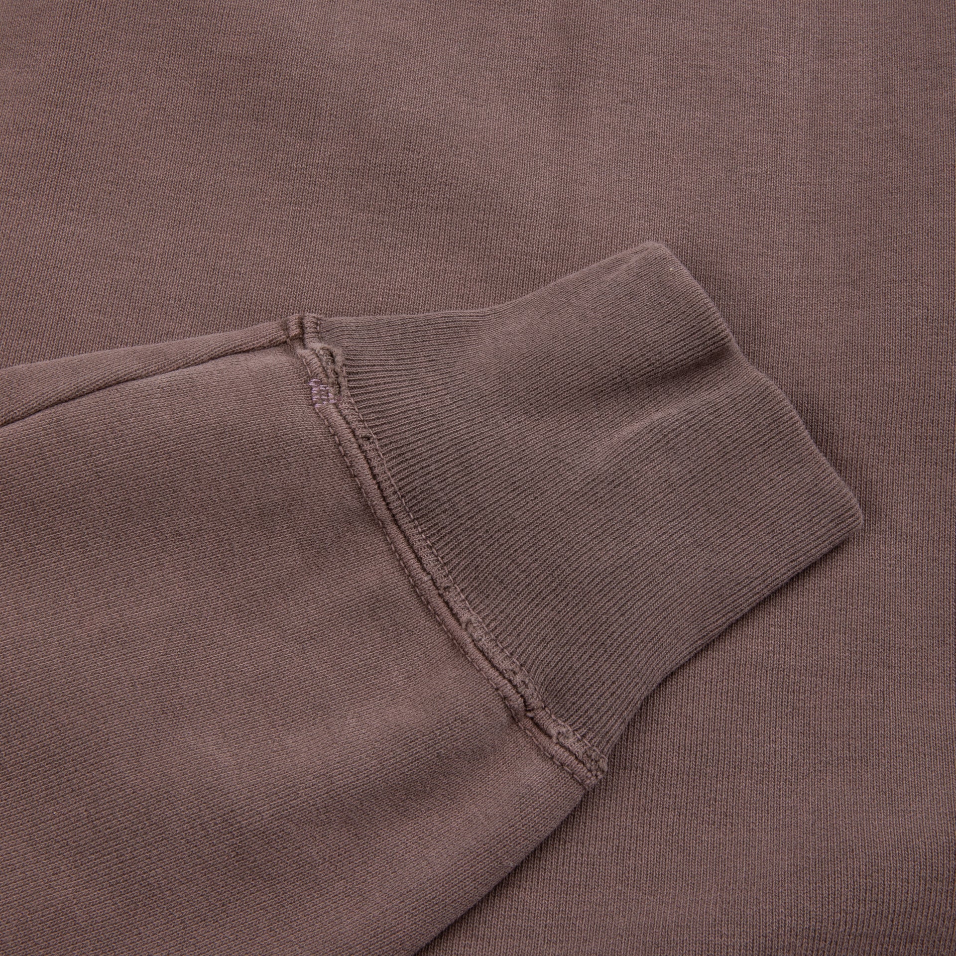 Remi Relief Special Finish Fleece Crew neck sweater Brown