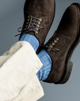 Frans Boone x Pantherella Packington Merino Wool Socks Smoke