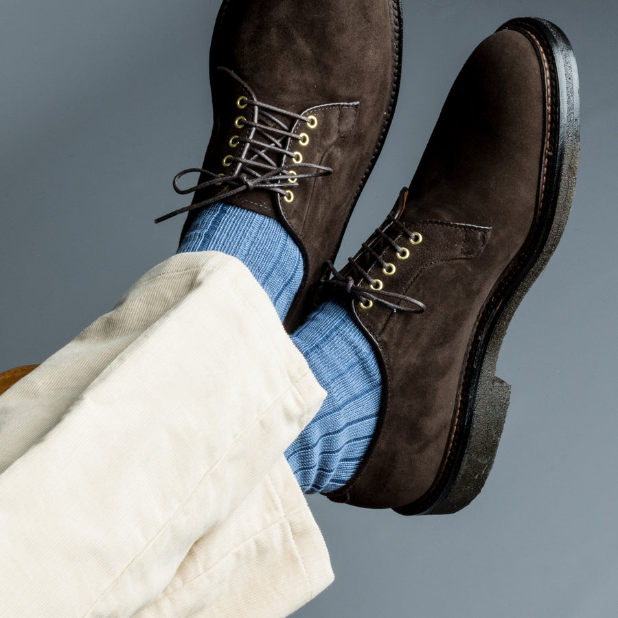 Frans Boone x Pantherella Packington Merino Wool Socks Smoke